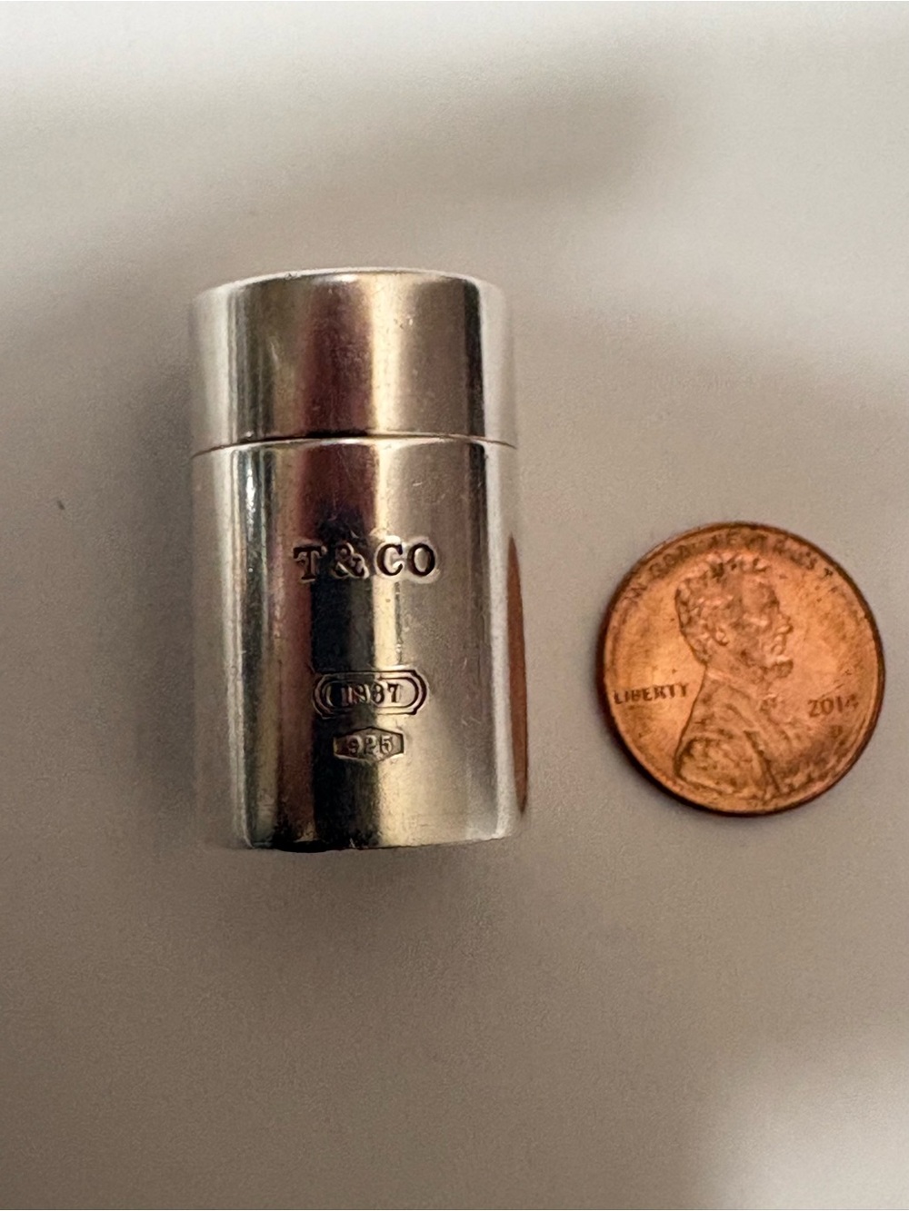 Tiffany & Co. Sterling Silver Pill Case - Picture 4 of 4